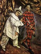Paul Cezanne Mardi Gras France oil painting artist